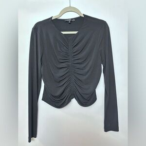 Black Long Sleeve Top